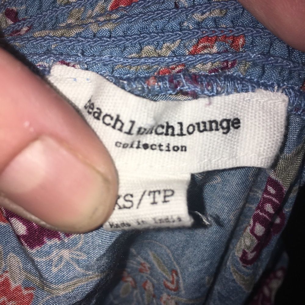 Beachlunchlounge Boho Patchwork Peasantblouse - image 2